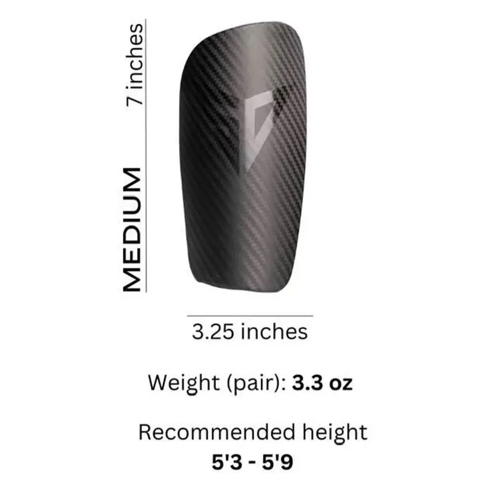 Speed Demon® V3 Carbon Fiber Pro Soccer Guards